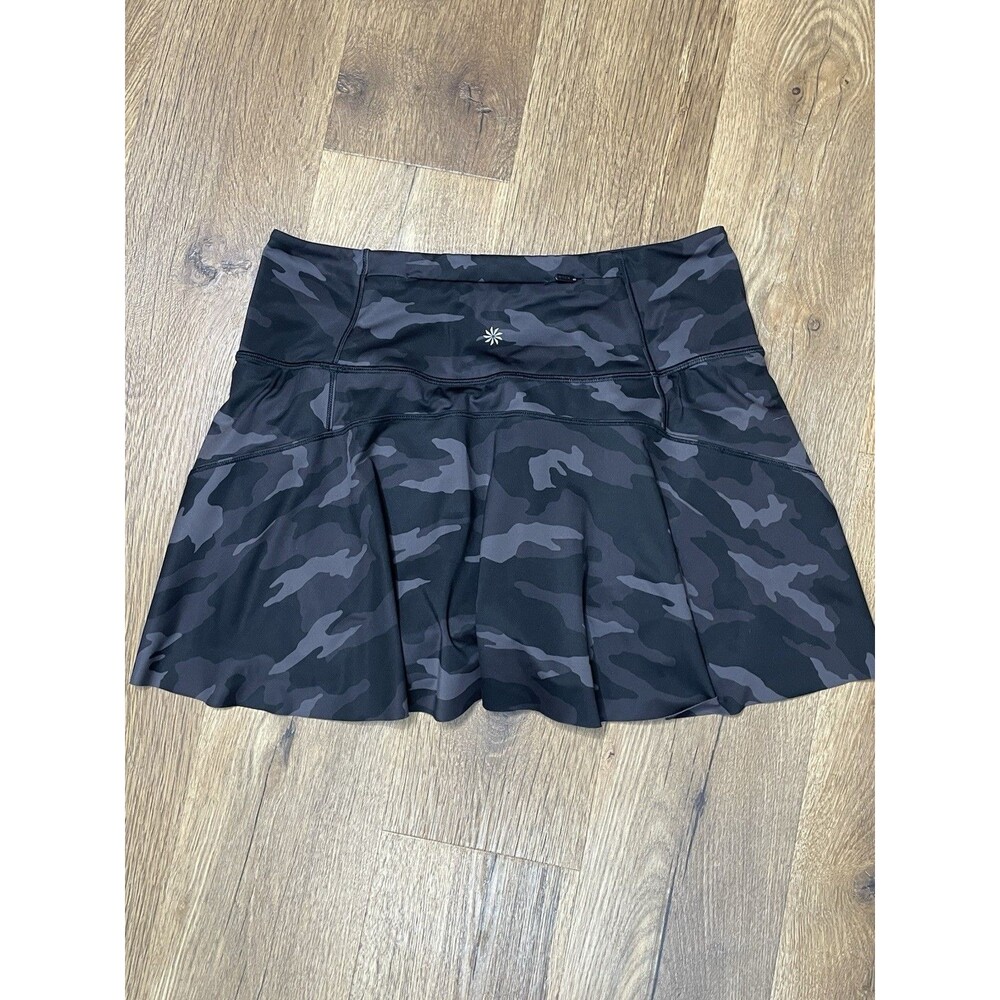 Athleta Ace printed Camo Size Medium Tennis Skort 13.5" Running Golf Athletics - Picture 7 of 8